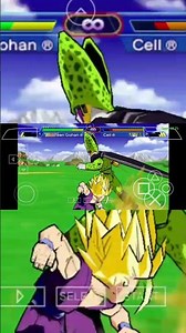 gohan vs cell fullfight |psp #gohanvscell #cell #fighting #games #dragonballz #dbz #gameplay #ppsspp