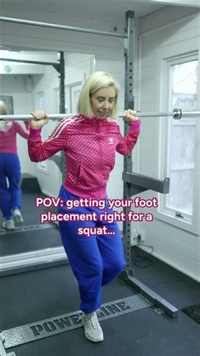 Getting your foot placement right for a squat