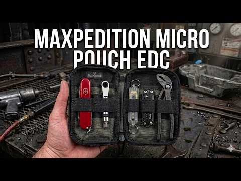 ULTIMATE MICRO POUCH EDC BUILD! (Maxpedition Micro Loadout) #edc #KnipexCobraXS #MaxpeditionMicro