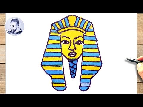 Comment dessiner un pharaon facile