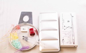 Gekkoso 月光荘 月光莊 月光庄 铝制水彩调色盒