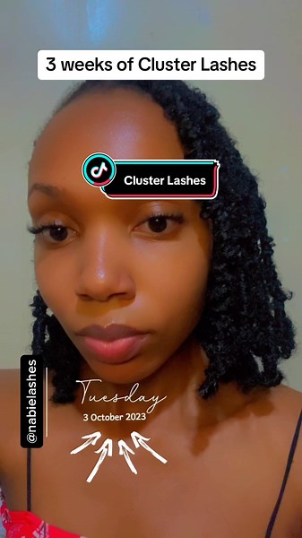 Cluster lashes are an alternative to Individual Eyelashes since they mimic the lash extensions look. Cluster lashes are lashes that are cut into segments and are applied underneath your upper lashes. To apply cluster lashes we recommed using the Bond & Lock which is our most beginners friendly cluster lash glue. It is specifically formulated for people with sensitive eyes or people who are allergic to Individual lashes since it does not contain Cyanoacrylate and Latex. We recommed wearing your c