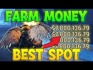 This Money Farm SPOT MAKES MILLIONS In The Forge! - How To Get Money Fast In The Forge! (The Forge)