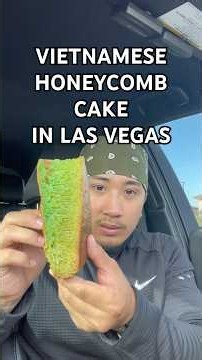Dakao in Las Vegas has honeycomb cake aka Banh bo nuong. #lasvegas #food #vietnamese #eat #viral