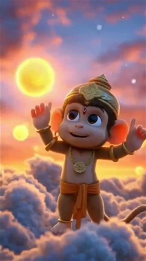 Hanuman ji ki jay 🙏💐#story #hanuman #kids
