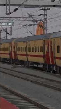 “Heavy Rain Arrival at Station 🌧️ | Realistic Train Simulation | Railworks India 🇮🇳” #railtrack