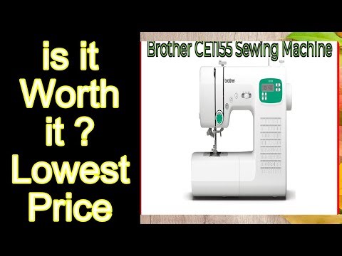 Brother CE1155 Sewing Machine Features - Important Information