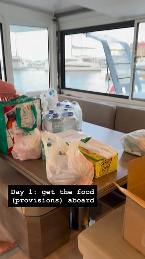 Day 1 is logistics: arrive, settle into cabins and get the provisions aboard. Tomorrow we sail. | The Awesome Factory