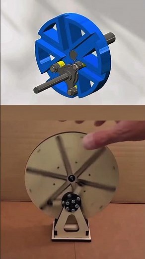 One Wheel, Multiple Speeds! Amazing Gear Mechanism || How One Input Creates Different Speeds ⚙️ #cad