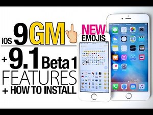 iOS 9 GM & iOS 9.1 Beta 1 Released! NEW Features Review + How To Install