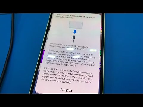 Samsung Detects Moisture in the Charging Port | How to Charge It in an Emergency ‼️ ✅🔋📲