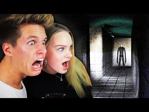 Freundin spielt zum 1. Mal ein HORROR SPIEL