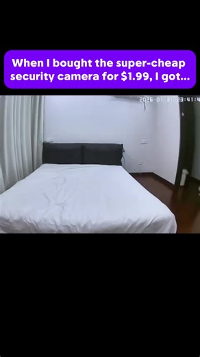 When I bought the super-cheap security camera for $1.99, I got...#funny #funnyvideos #cat #jooan #camera