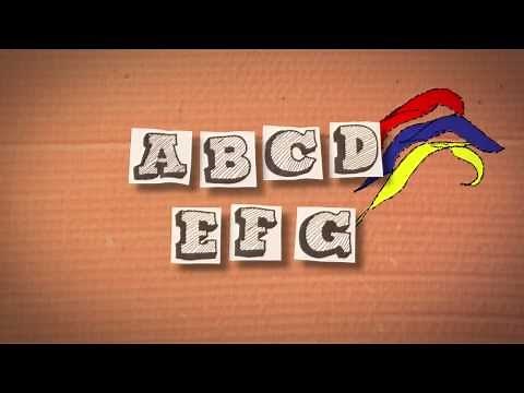 We made this bubble and doodle ABC video for you