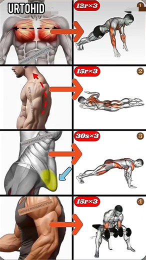 4best power upper body Workout💪 #shorts #short #trending #gym #youtubeshorts