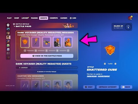 How to Get Dark Voyager (Reality Redacted) Rewards