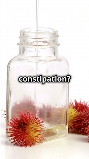How to Relieve Constipation With Castor Oil!