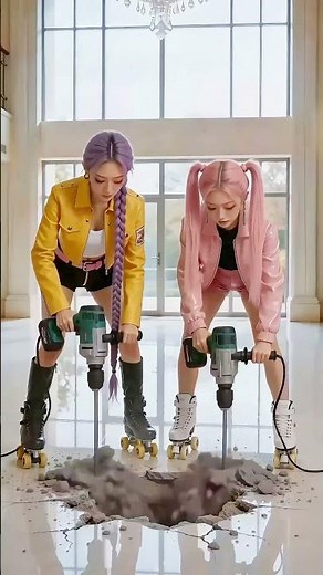 Rumi & Mira installed a sink and a mermaid jinu statue in grandma's room!🥺💙#kpopdemonhunters #epoxy