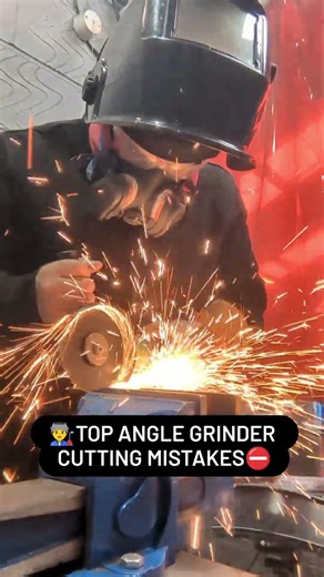 Top Angle Grinder Mistakes in Welding #welding #welder #weldingtips #metalwork #grinder