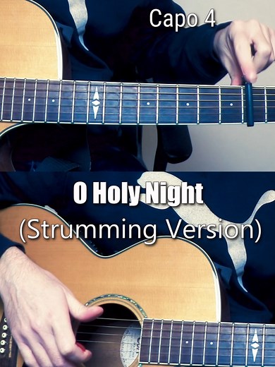 Learn to Play 'O Holy Night' on Guitar Easily