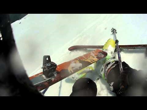 富士山滑落映像