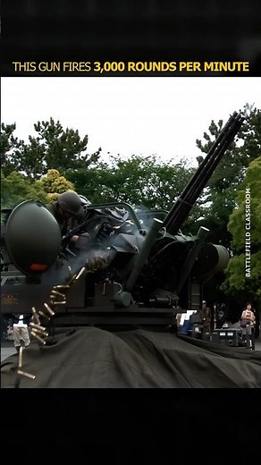 This Gun Fires 3,000 Rounds Per Minute