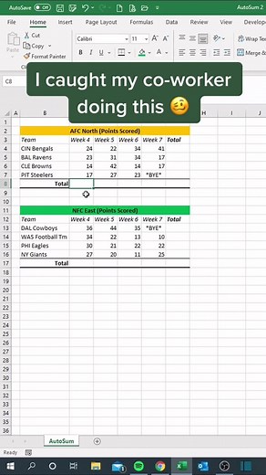 My co-worker is so lucky to have me #excel #tutorial