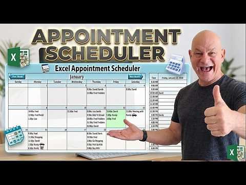 How To Create A Dynamic Appointment Scheduler In Excel [Part 1]