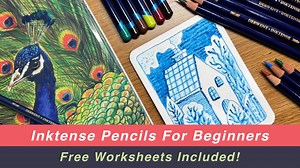 Inktense Pencils For Beginners: An Introduction To Inktense Watercolour Pencils | Imran Mughal | Skillshare