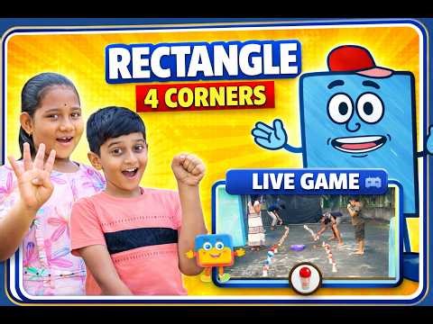 Rectangle Shape Explained 🔵 | 4 Corners | Easy Geometry for Beginners