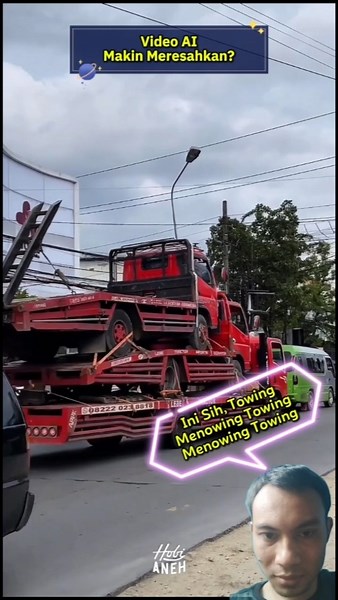 Truk Towing Menowing Towing Menowing Towing #truk #ai #shorts
