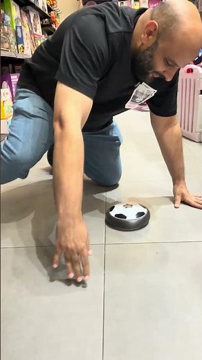 Air-Powered Soccer Ball Glides on the Floor | Hover Football Toy for 20