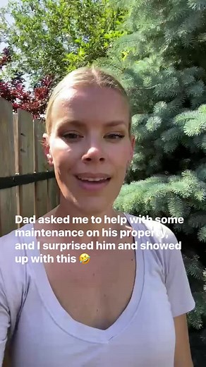 107K views · 735 reactions | Dad asked me to help with some maintenance on his property, and I surprised him and showed up with this 藍 Troy-Bilt Canada Riding Lawn Mowers are awesome for larger front or backyards, and they are FUN to ride! For anyone looking to become a yard champion this season, the mower is avaHome Depot Canada Canada. #SpringitOn #WinAtYardWork #Ad #Sponsored | Sherry Holmes | Facebook