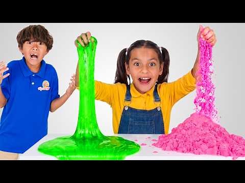 Ben Won't Share His Slime! Ellie & Ben’s Emergency Egg Drop Challenge