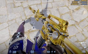 不吹牛逼！CS2万众瞩目的新枪黄金M4A1雷神终于来了，急停时代结束了……_哔哩哔哩bilibili_反恐精英_游戏集锦