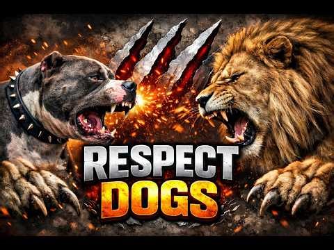 Pitbull Vs Lion Dangerous Fight | Dog Fight | Lion Fight
