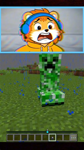 KAI Pranked Loo as Creeper, BUT 😁😱 PARALOO Minecraft Animation #minecraft #shorts