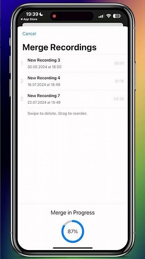 How to Merge Voices on iPhone: Super Simple! #shorts #voice #iphone