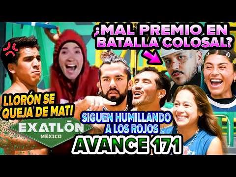 AZULES IMPARABLES💥 ¿SIGUE MALA RACHA ROJA? ¿MAL PREMIO COLOSAL? 170 avance 171 #exatlón México 2026
