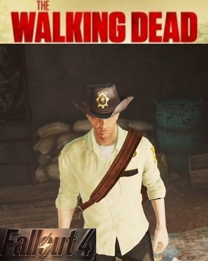 Fallout 4 Xbox Load Order The Walking Dead #Fallout4 #Shorts #fallout4modded