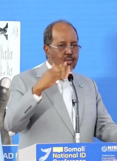 Somali President Hassan Sheikh Mohamud Urges al-Shabaab Members to Register for National ID The President of Somalia has called on members of the al-Shabaab group to come forward and obtain the National Identification Card. He stated that “every member of al-Shabaab, whether wearing a hijab or a cap, should present themselves and acquire the national ID. They are Somali citizens who have chosen the path of terrorism; let them come forward and register we do not see this as a problem.” The Presid