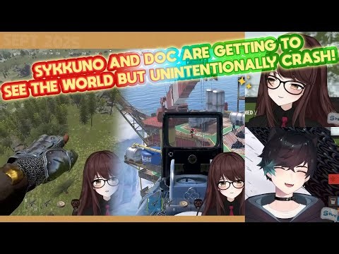 GOD'SFAVOR! Sykkuno & Doc are getting to SEE THE WORLD but unintentionally crash 'cuz of THIS THING!