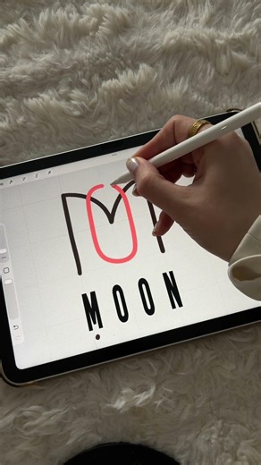 Create Your Unique MOON Name Logo Design #LetterLogo #TattooIdeas