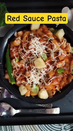 Quick & Easy Red Sauce Pasta Recipe | Perfect for Beginners # #easypasta #creamypasta #redsausepasta