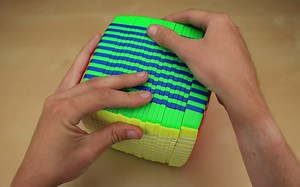 【Z3Cubing】超高阶魔方魔域文化21阶开箱测评！