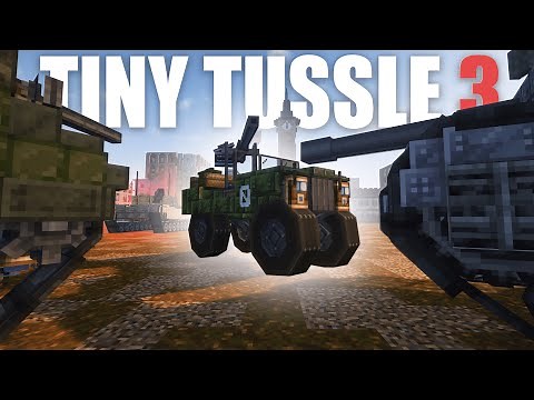 Tiny Tussle 3, Now With CARS! [Minecraft Tank Tussle]