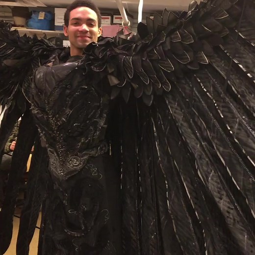 Bird Costume Dance Fitting at NY City Ballet