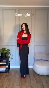 How to style a red cardigan. 3 different ways✨ •how to style• styling tips • red cardigan • 3 different occasions •outfit ideas • outfits inspiration • what to wear• how to dress• coffee date outfit • outfit of the day• | Natali Kim