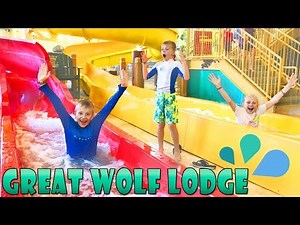 Great Wolf Lodge Best Waterpark & Ropes Course || Family Fun Pack