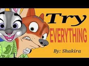 Shakira - Try Everything(Lyrics)| ZOOTOPIA